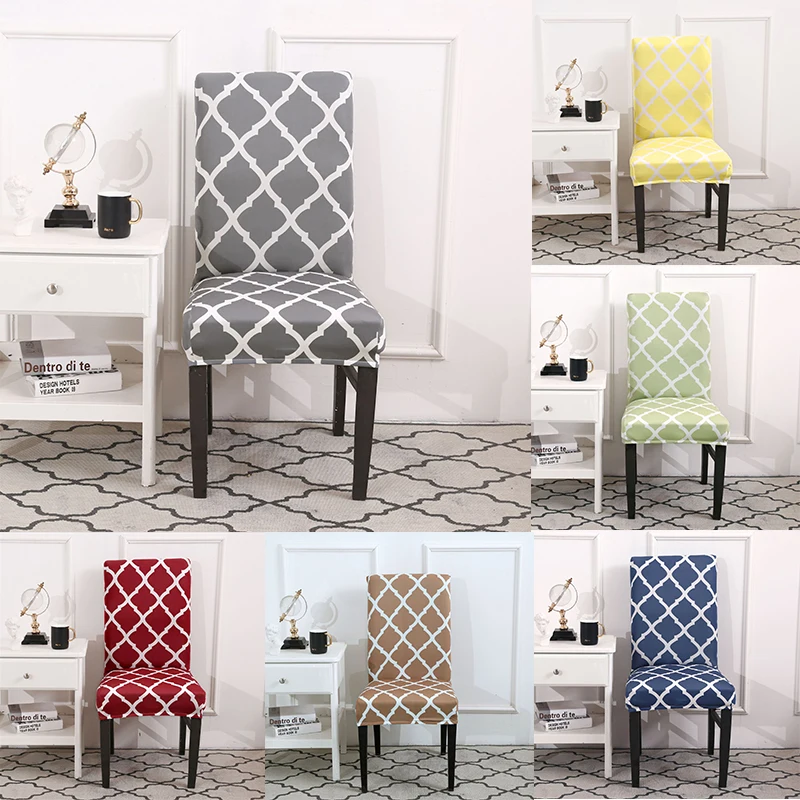 Color Home Dining Chair Covers Seat Covers Kitchen Chairs Covers Stools Seat Cover Chair