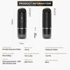 Mini Portable Rechargeable Coffee Machine Electric Expresso Maker Nexpresso Pod Capsule Coffee Powder Icafilas Travel Type_C 2