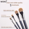 4 Types Sizes Upgraded Ultra-thin Foundation Concealer Makeup Brush Professional Liquid Foundation Cream Concealer Make-up Tool 4