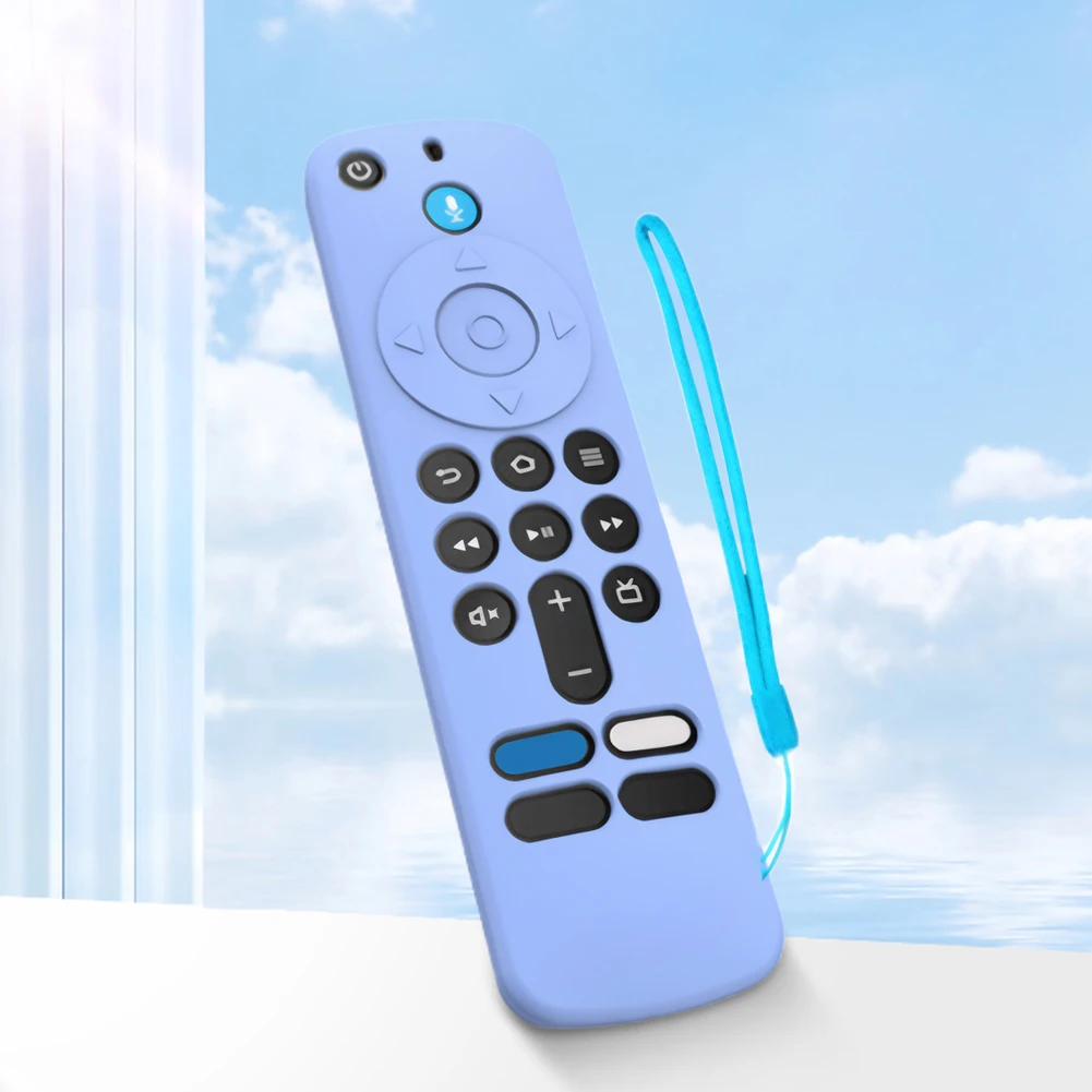 Silicone Remote Case Anti-Slip Protective Cover Protective Controller Sleeve Skin Remote Protective Case for Fire TV Stick HD
