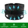 LSO Lumbar Support Belt for Lower Back Pain Relief, Herniated Disc - Sport Waist Brace with Adjustable Compression Pulley System 3