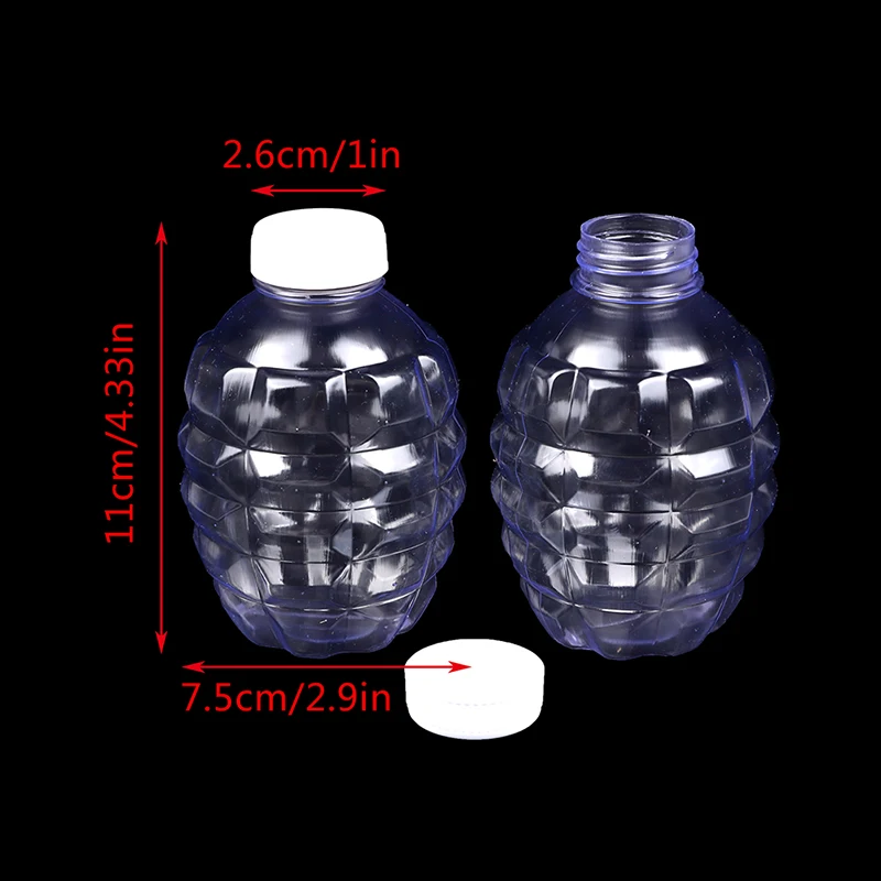 Water Gel Bead Accessories Subpackage Plastic Hopper Pineapple Bottle 4 Pcs Teaching Equipment And Supplies plastic bottle