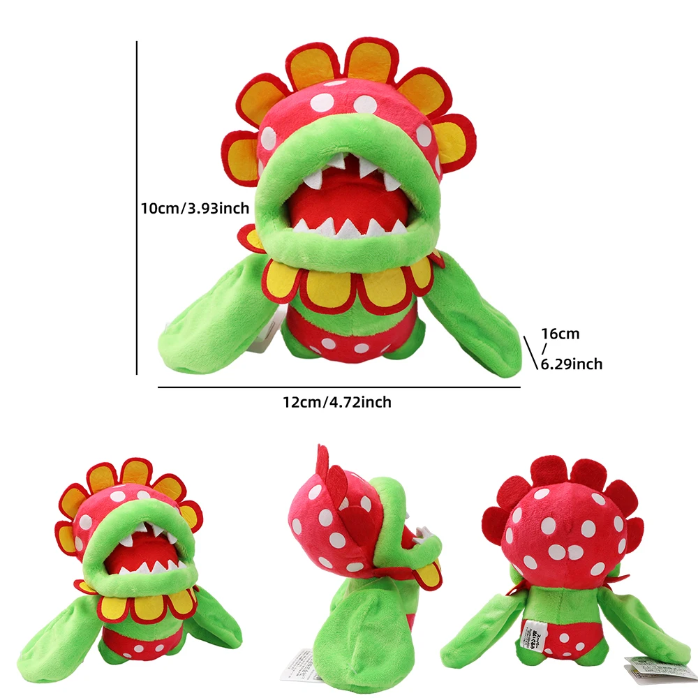 thumbnail image 1 of Mario Peluches Sapo Yoshi Goomba Boo Shy Guy Flor de fuego de hielo Super Estrella Veneno Piraña Lindo Anime Peluche Muñeco de peluche de dibujos animados, 1 of 5