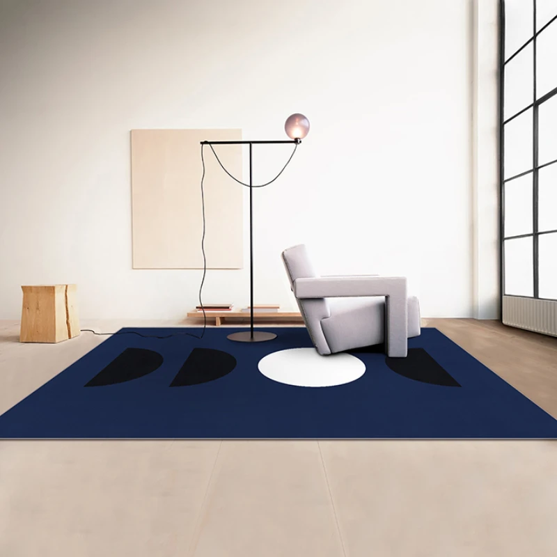 Nordic Style Rugs for Bedroom Original Design Living Room Decoration Abstract Carpet Large Area Geometry Rug Home Non-slip Mat 2