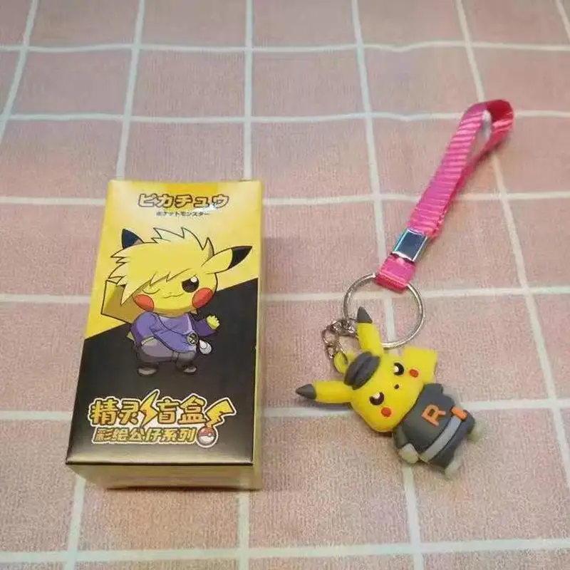 [TAKARA TOMY] Pokemon Legend Arceus Permanent Manual Pikachu Mystery Blind  Box Primary School Peripheral Toy Pendant A22100505