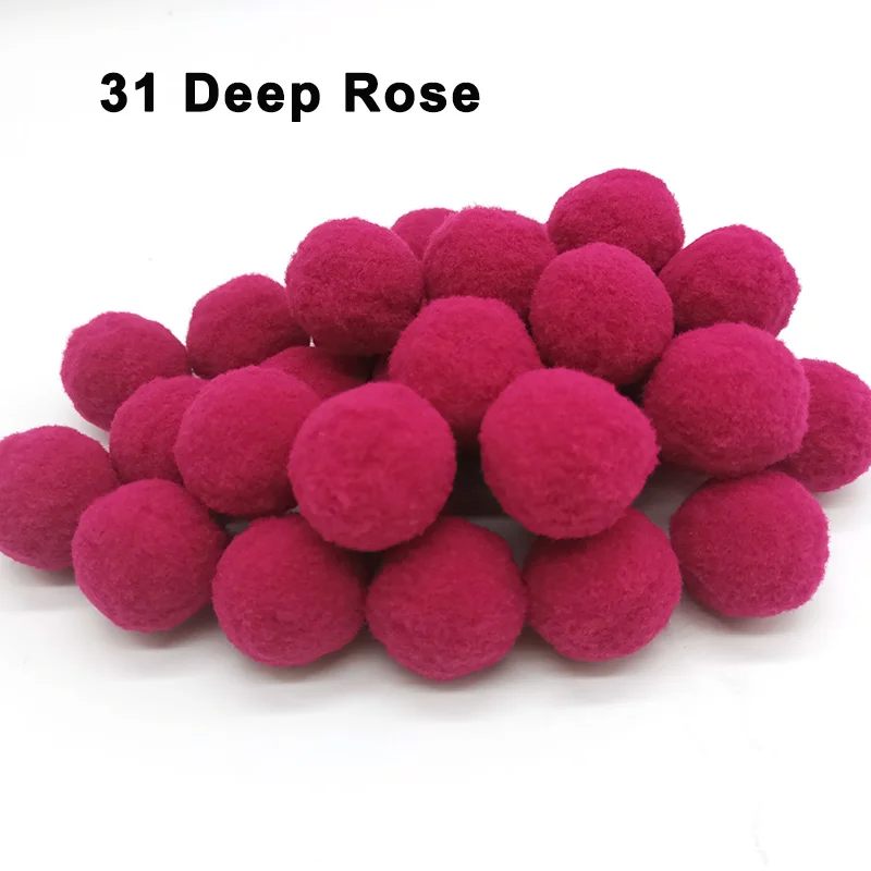 Colorful Fluffy Pom Pom Balls