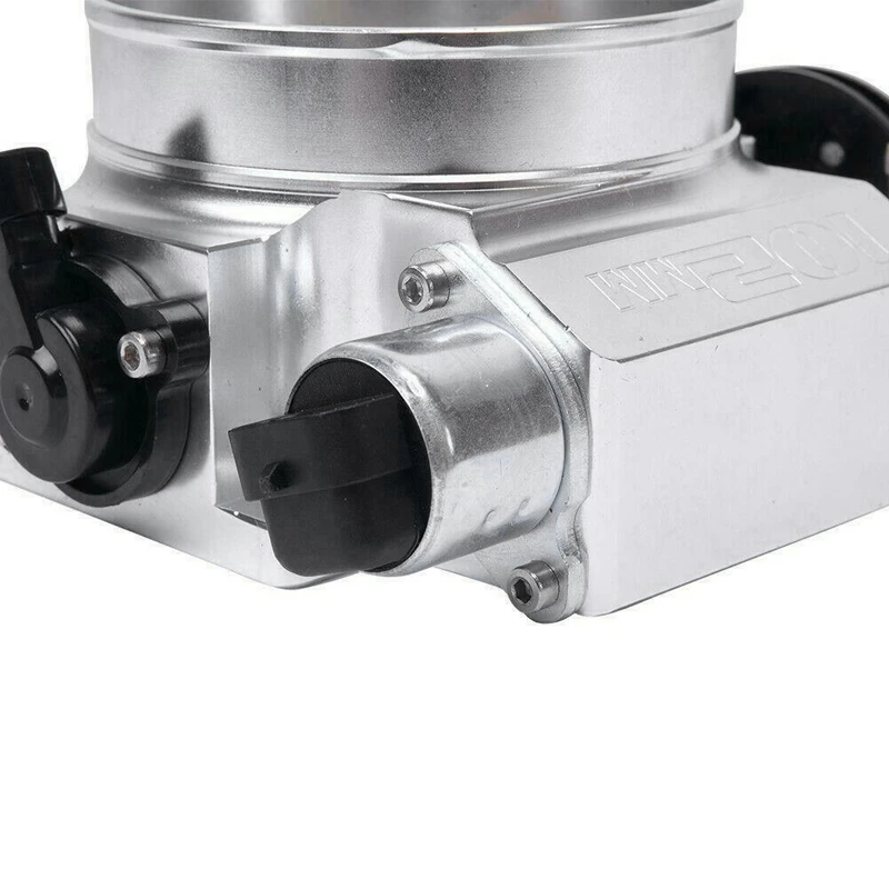 스로틀 바디 및 TPS IAC, GM Gen III LS LSX LS1,2,3,6,7 4 볼트 케이블, 102mm