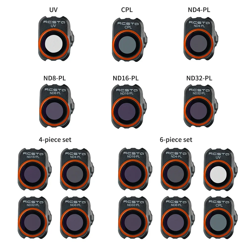Description Picture 5 of itemFor DJI Mavic MINI 1/2/SE Camera Len Filter Optical Glass for DJI Mini 2 3 Drone Filter Set UV ND CPL 4/8/16/32 NDPL Accessories
