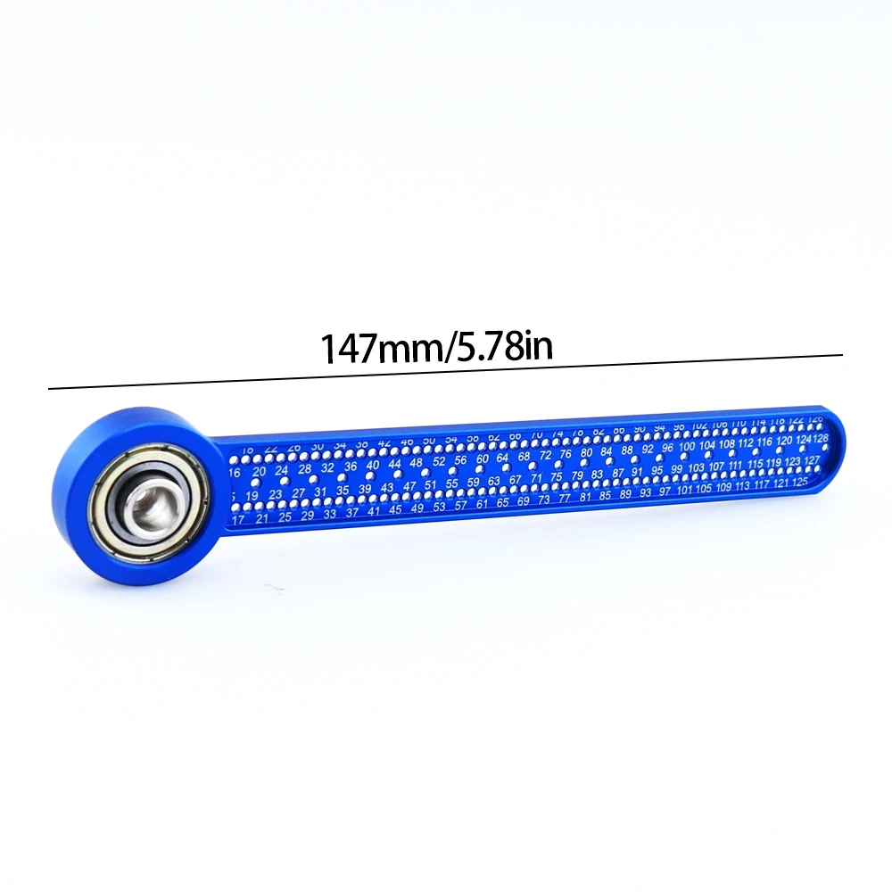 Portable Aluminum Alloy Drawing Compass Hole Ruler Woodworking Tool Design Drawing DIY woodworking ruler woodworking gauge scribing tool