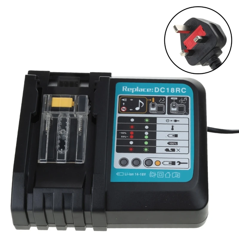 

DC18RC 18V Drill Battery 3A for 14.4V 18V LXT BL1815 BL1860 BL1430 BL1450 Li-ion Battery