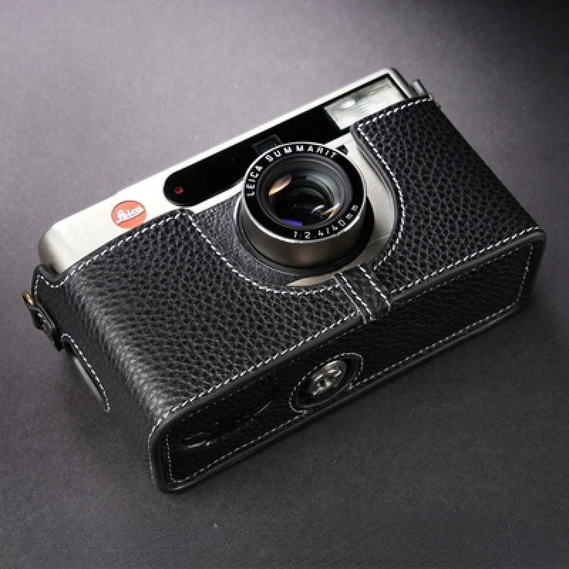 Custodia In Vera Pelle Di Vacchetta Custodia Per Custodia Per Leica Minilux 40 Mm Zoom Custodia Protettiva Scatola Base Shell Fotocamera Per Lavoro Ma