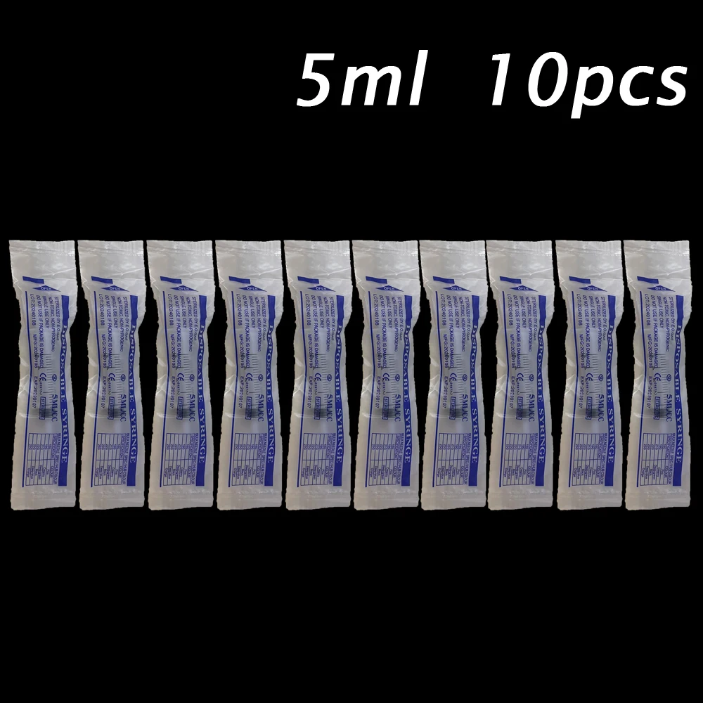 10Pcs-Set-5ML-Nutrient-Mini-Plastic-Syringes-Without-Needle-Measuring ...