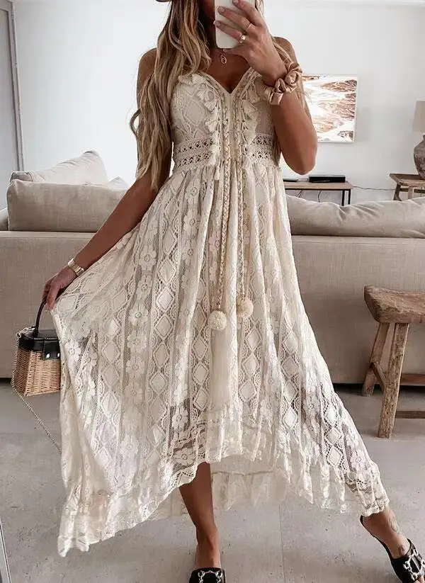 beige dress 2