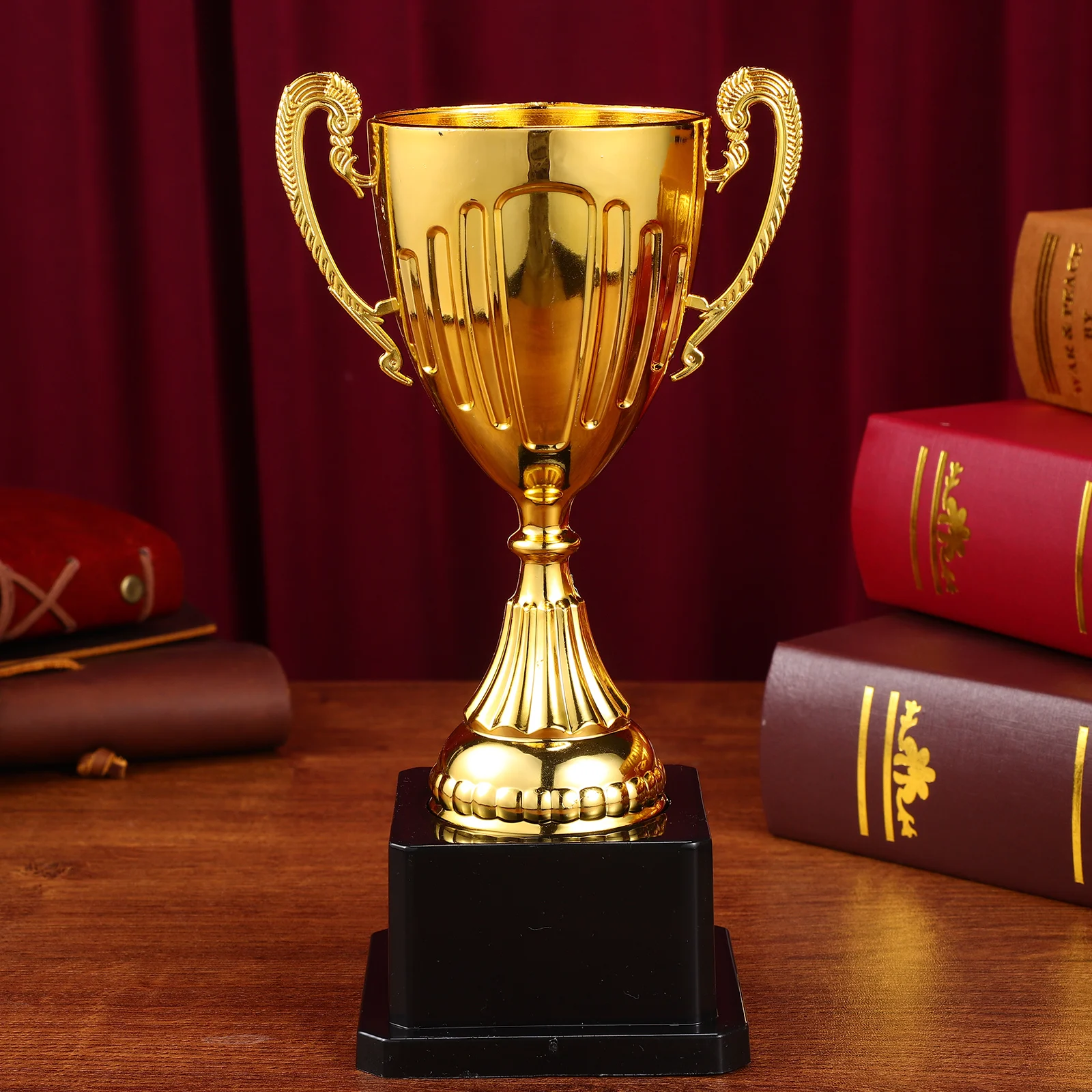 1Pcs Memorial Gifts Trophy Gold Award Racing Car Trophies Competition Plastic Cup Game Prize Soccer Football New