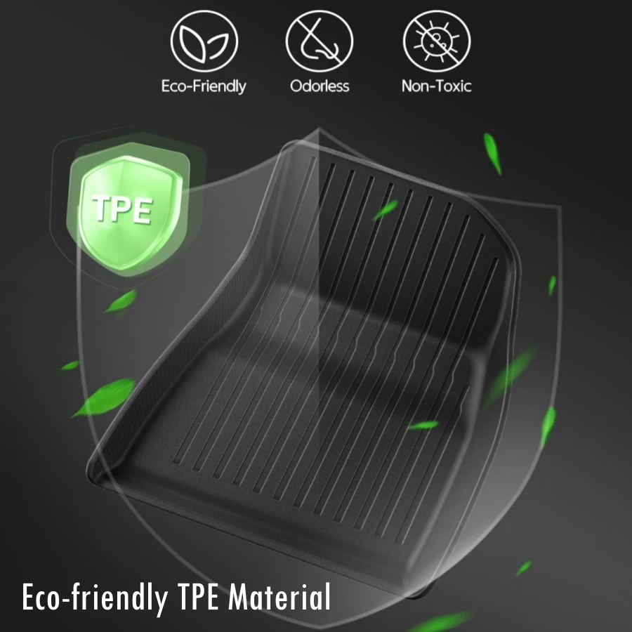 Car Floor Mats for Tesla Model 3 Highland LHD RHD Protective Pads Waterproof TPE Front and Rear Trunk Mat Car Liners Interior car floor mats floor mats