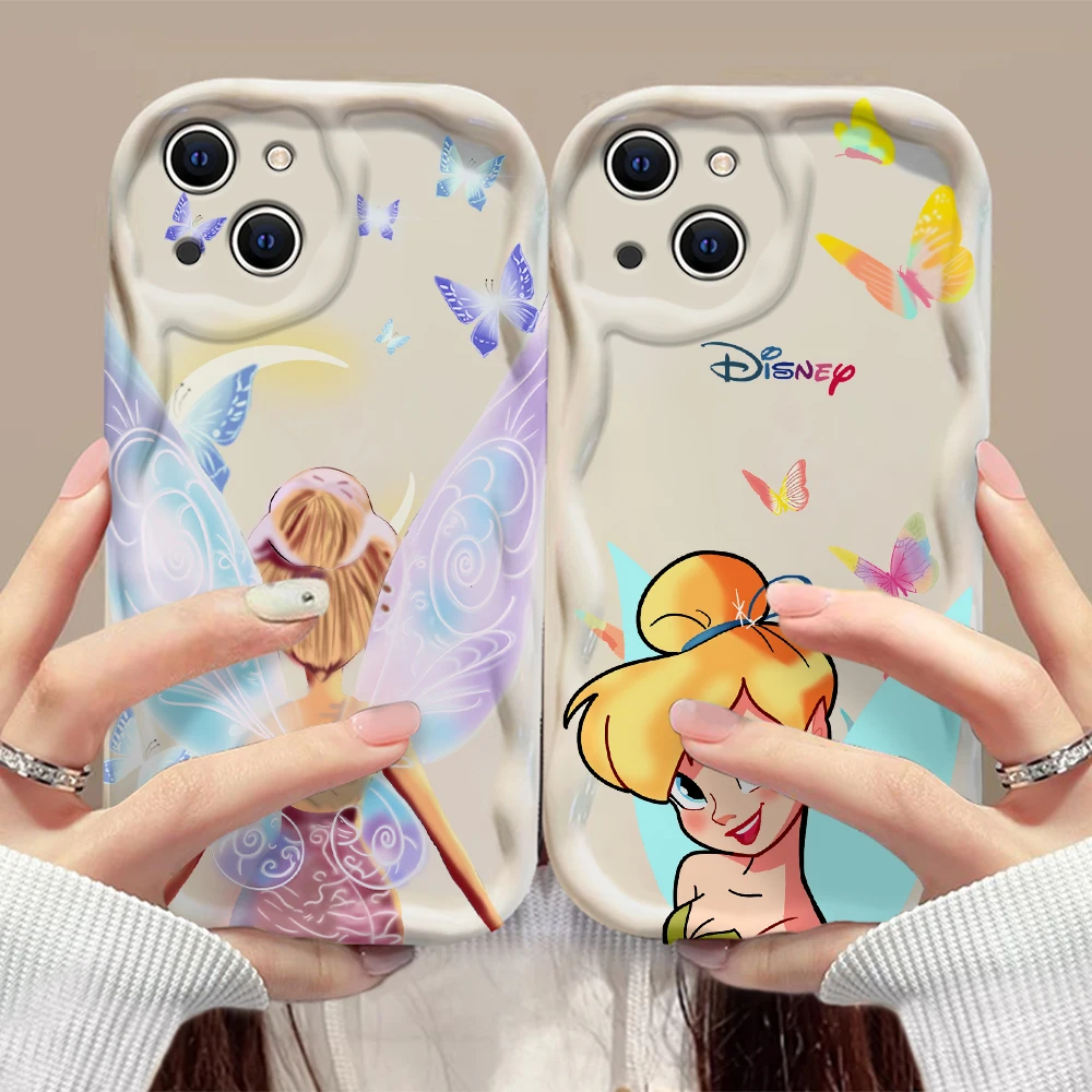 CuteCartoonTinkerbellDisneys3DWaveCaseForiPhone1514131211