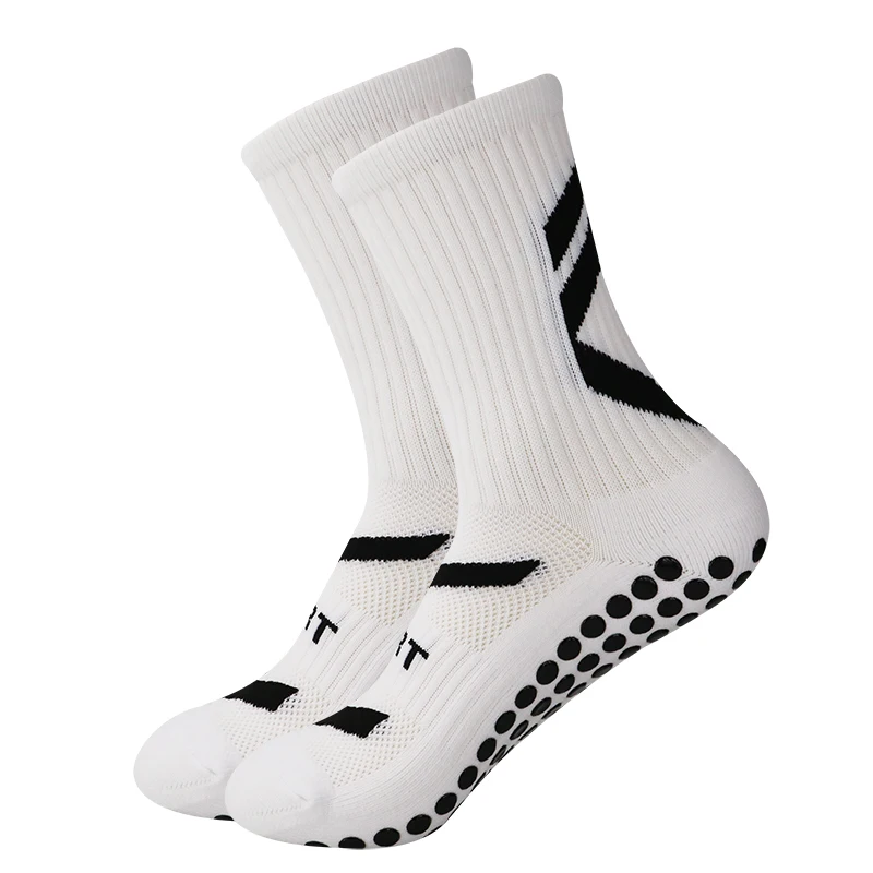 NEW - Hummel Three Pack Sports Crew Socks White & Black - Sizes 10-12-14