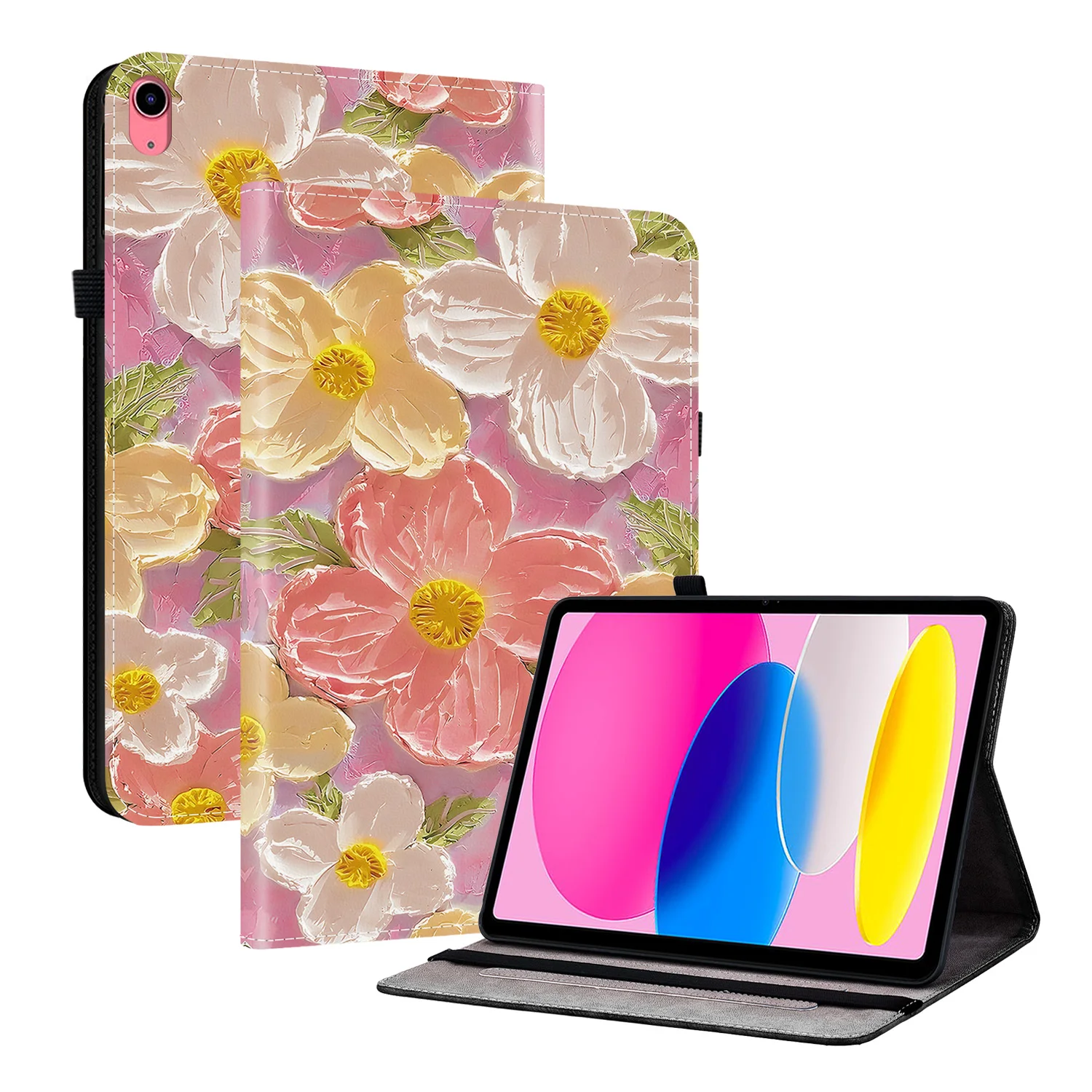 Premium Leather Flip Tablet Case Cover