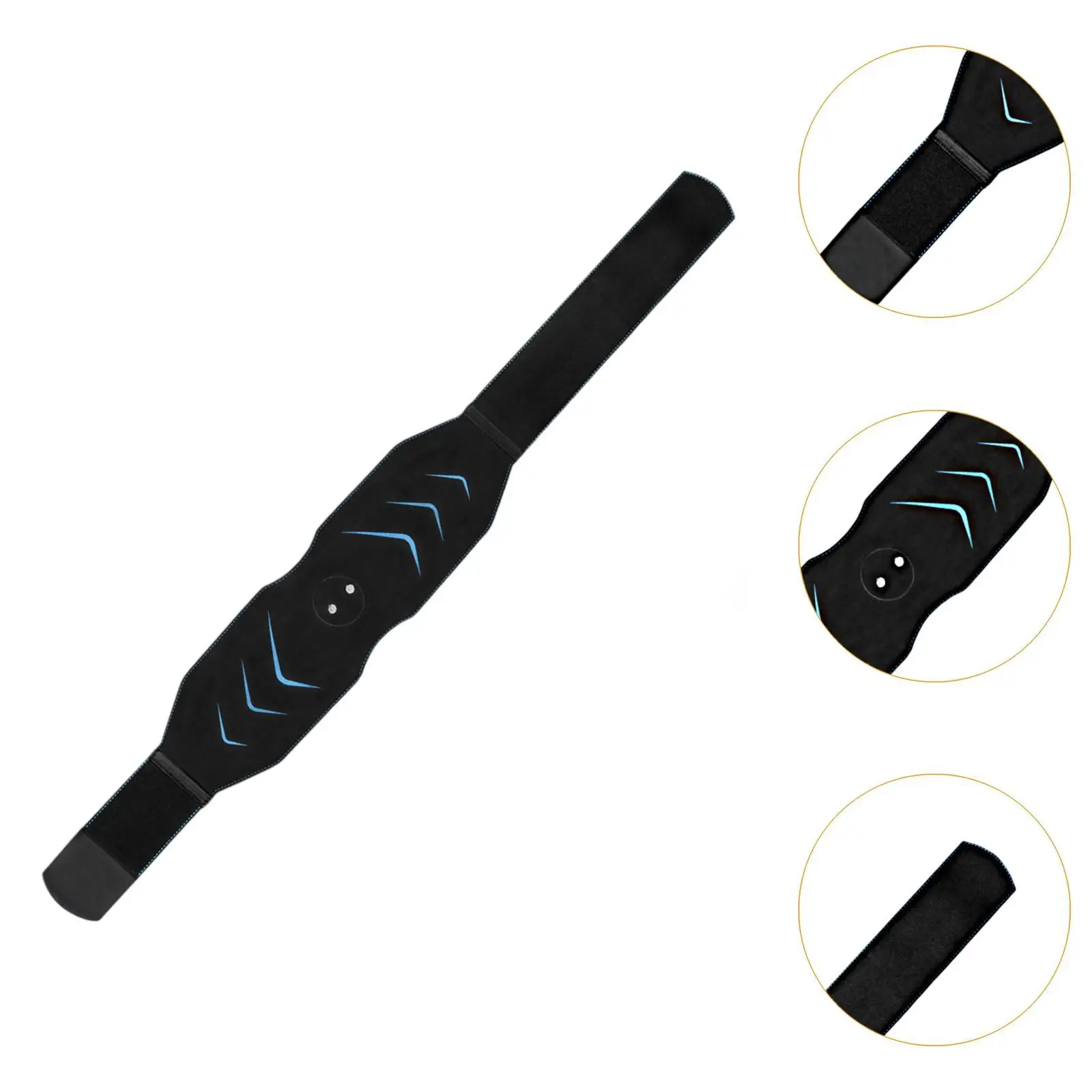 Ab Stimulator Belt USB Abdominal Muscle Toner for Fitness Home Gym Sports
