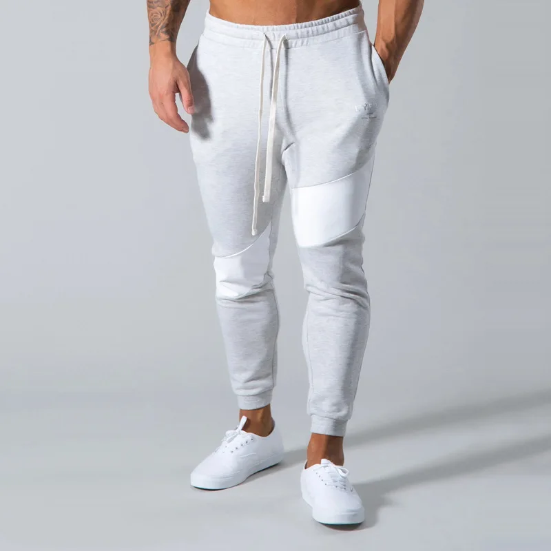 Fitness pants splicing sports casual basketball sports cargo pants joggers men clothing