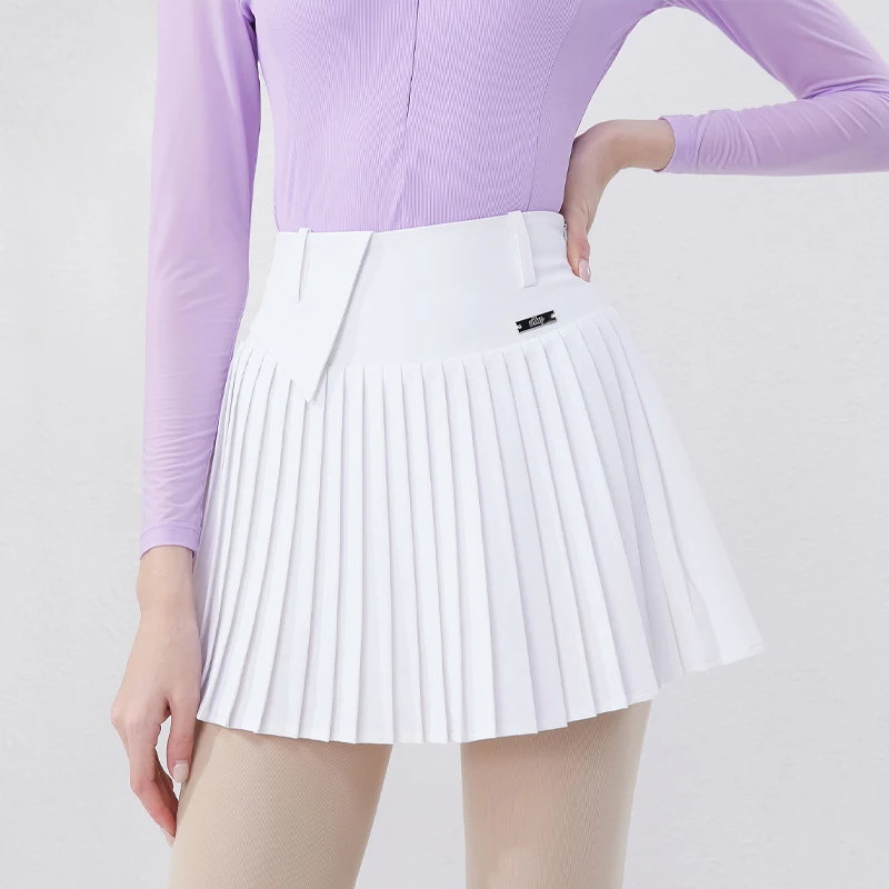 Golfist Womens Summer Golf Mini Pleated Skirt with Shorts Polo Shirt Stretch Short Sleeves Sports Tennis Golf Suits