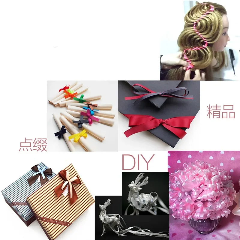6mm Silk Satin Ribbon 25 yards 22m Long Party Home Wedding Decoration Gift Wrapping Christmas New Year DIY Crafts Material satin ribbons,ribbon decoration,ribbon supplies,wrapping ribbon
