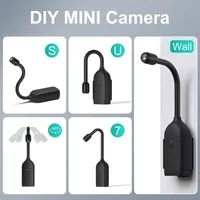 QJ700 Mini WiFi Camera HD 1080P Flexible Lens Cable 2 Way Talk Motion Detection USB Rechargeable Small Wireless WiFi Camera - Image 6