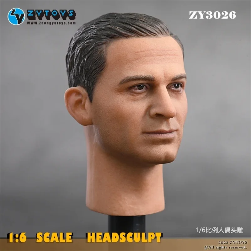 

ZYTOYS ZY3026 1/6 Male Soldier Pilot Head Carving PVC Model Accessories High Quality Fit 12'' Action Figure Body In Stock