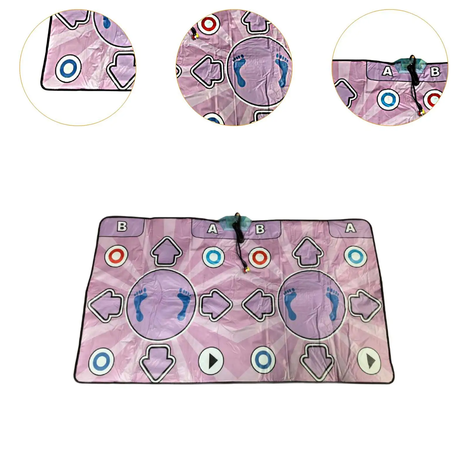 댄스 매트 게임 블랭킷 인터랙티브 선물 교육용 장난감 뮤지컬 장난감 플레이매트