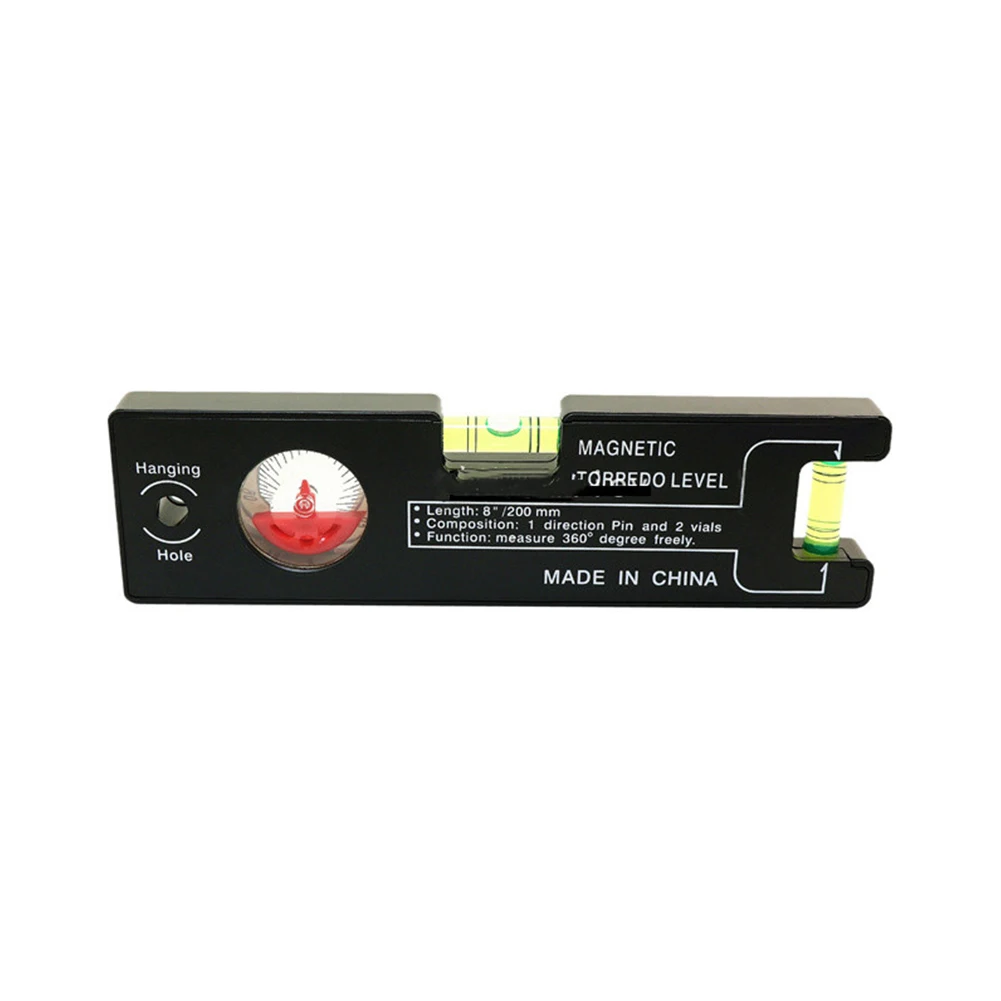 Precision Angle Finder with Integrated Bubble Level for Accurate Measurement and Alignment