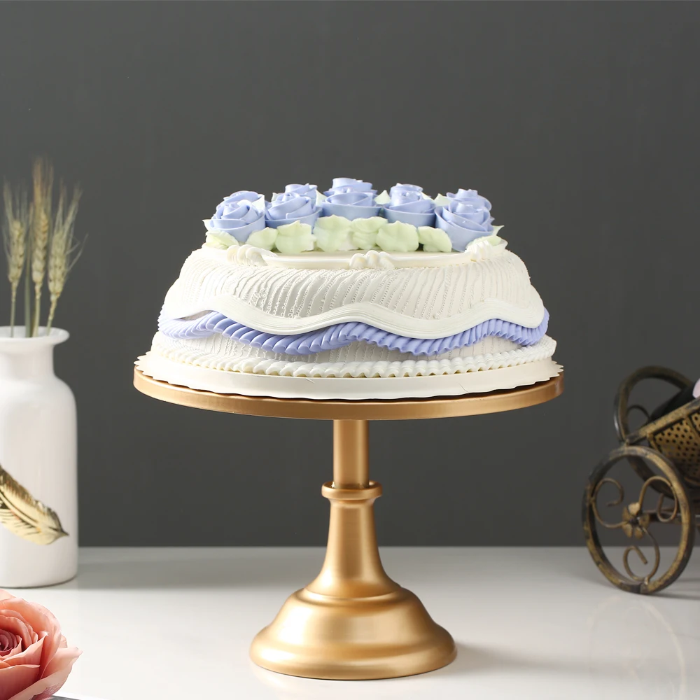 8/10/12 Inch Cake Stands Cupcake Plates for Wedding Afternoon Tea Birthday Dessert Tray Home Dinnerware Tray Table Decoration