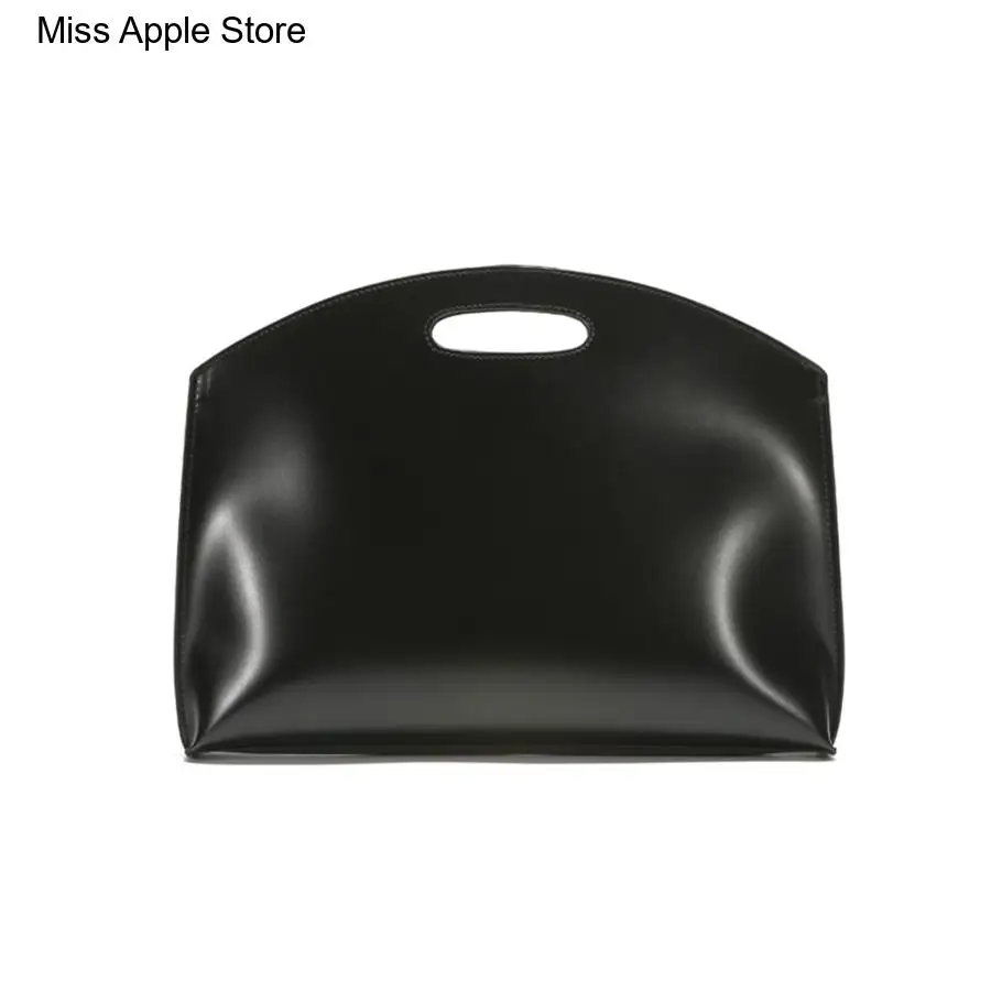 

Pu Leather Laptop Bag Elegant Open Purses Clutch Vintage 13 Inch Female Totes Bag Ladies Office Commuter Briefcase Notebook