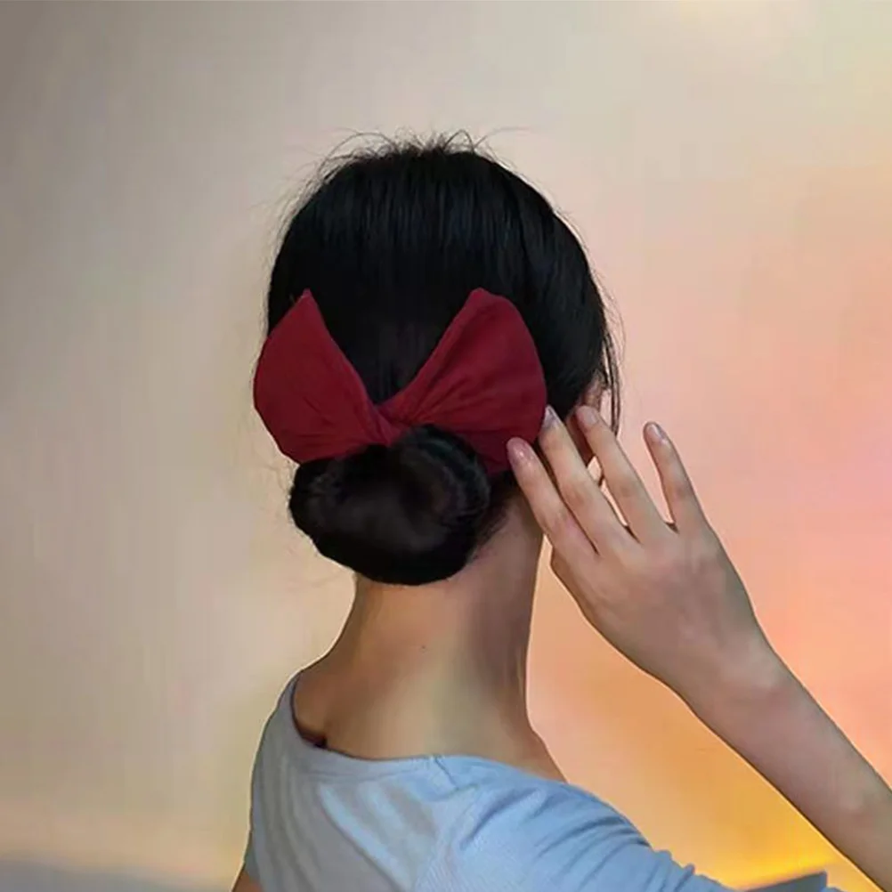 5 Pcs Hair Bun Maker Twisted Shaper Vertical Skewer Lazy Curler Women Hairpin Set for Yoga Running Hiking Party Prom Gift