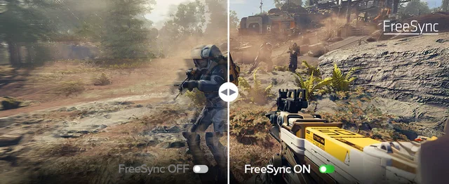 Vertical Sync Freesync On Vs Off UPERFECT Portable Monitor Large