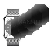 Film Hydrogel Anti-Espion pour Apple Watch, Protecteur d'Écran de Confidentialité, Ultra 49mm 45mm 41mm 40mm 44mm iWatch Série 8 7 SE 4 5 6, 256 5