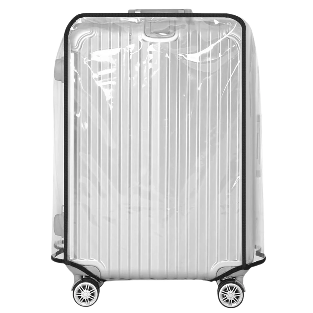 20-30inch Clear Suitcase Cover Protector Transparent Travel Luggage Protector PVC Suitcase Cover Protectors for Wheeled