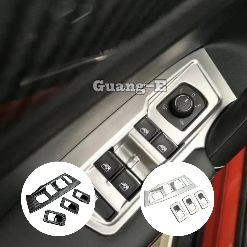 Автомобильная дверь окно стеклянная панель подлокотник рамка для Volkswagen VW Tiguan L MK2