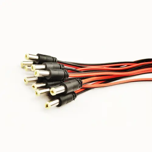 1 5 10piece Male Female DC Power Connector 5V 12V 5.5x2.1mm Wire Cable Plug Adapter for TV Camera 5050 2835 LED Strip Tape Light - Image 11