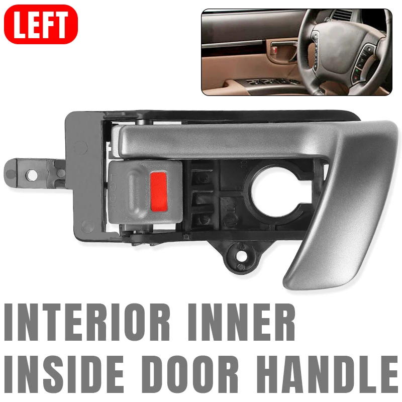 Interior Door Handle Left Right For Hyundai Santa FE 2007 2008 2009 2010 2011 2012 Inner Door Handle 82620-2B010 82610-2B010 4