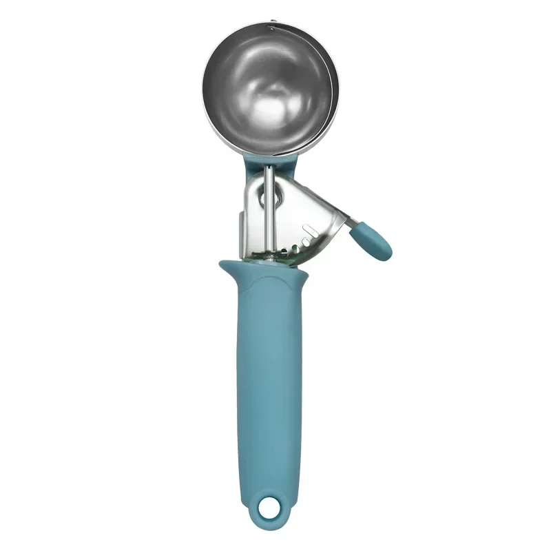 Ice Cream Scoop Stainless Steel Ice Cream Spoon Metal Icecream Cookie Scoop Melon Fruit Baller Ball Maker Kitchen Gadget