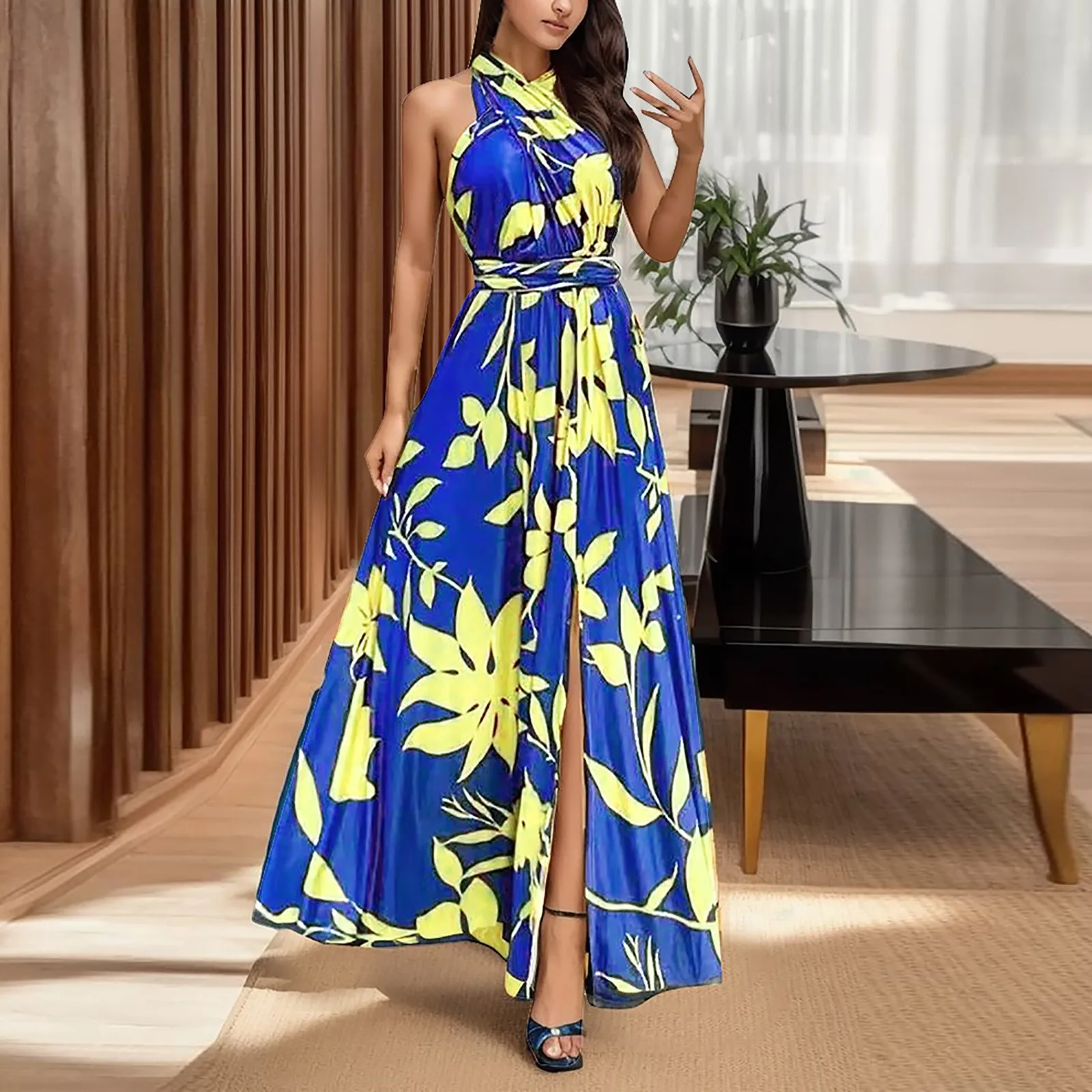 Robe Balançoire Midi Femme Vintage - Style A-Line Rouge/blanc/noir - Taille 2XL - Neuf Sans étiquettes