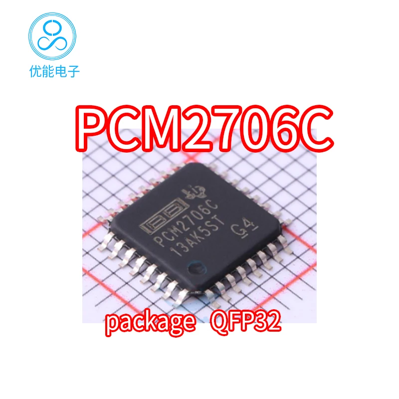 

PCM2706CPJTR PCM2706C PCM2706PJ enclosed in QFP32 PCM270636148;-
