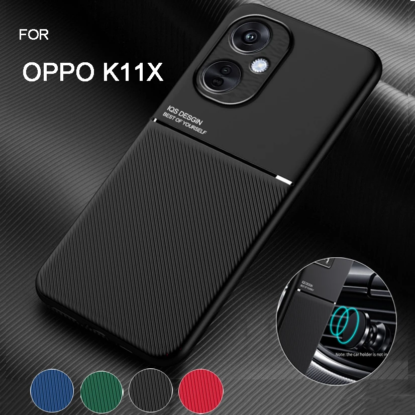 

Чехол для телефона Oppo K11X, ультратонкая Магнитная текстура, кожаный чехол для Oppo K11, чемодан Oppo Find X6 X6 Pro/X3 X3 Pro X3 Lite