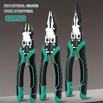 Pinze diagonali multifunzionali Pinze per fili hardware Elettricista professionale Antiscivolo Durevoli Pinze per strumenti di riparazione universali 1