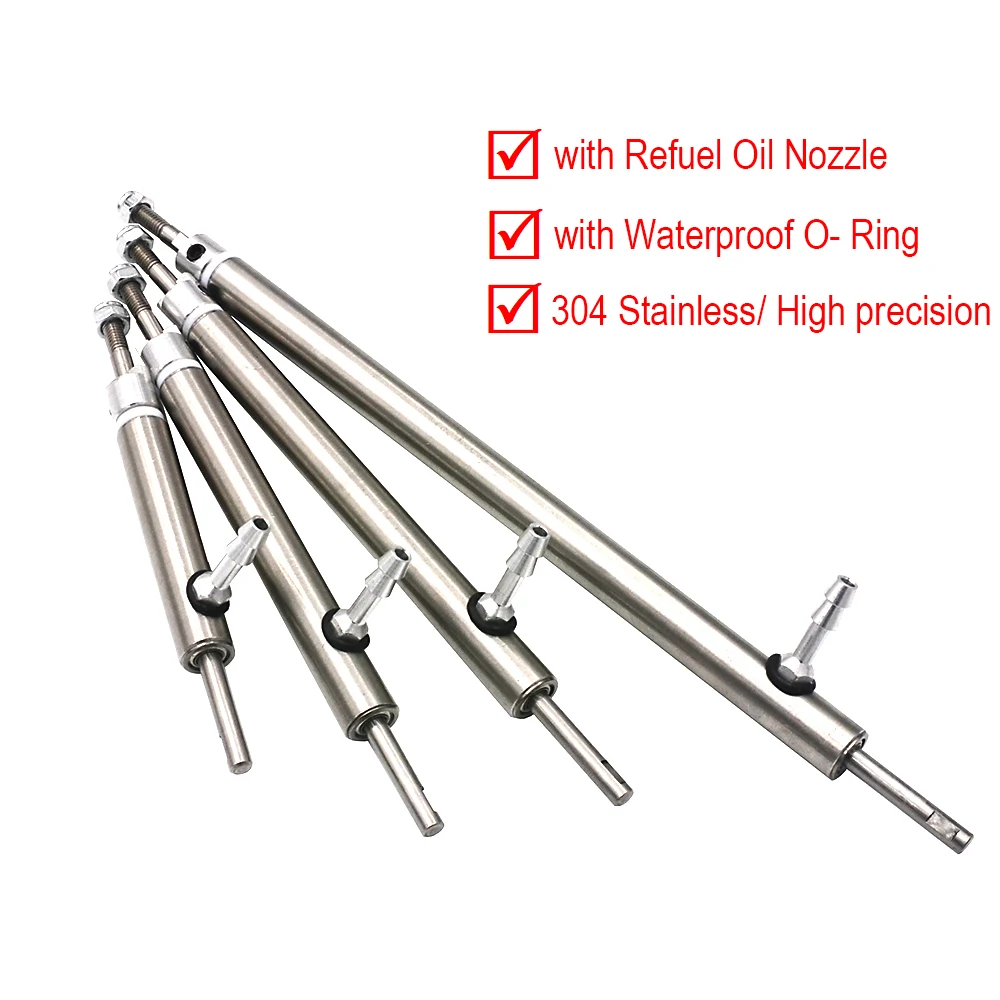 4mm Stainless Steel Marine Boat Prop Shafts and Shaft Sleeve Tuber Set