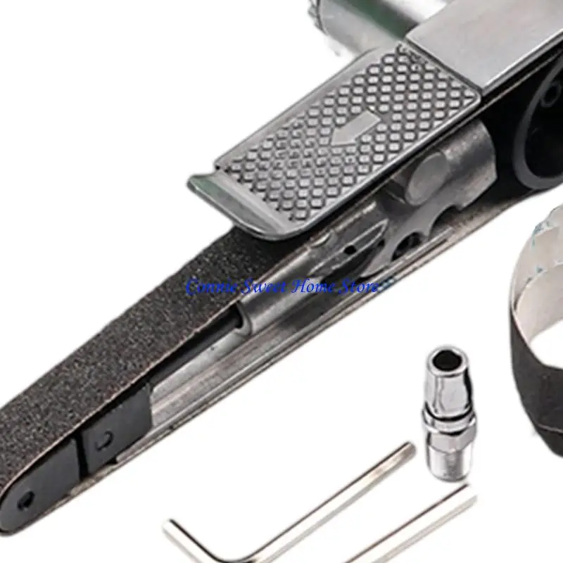 LXAF Luftbetriebener Polierer mit variabler Bewegung, Finisher-Werkzeug mit ergonomischem zum Entfernen von Anlauffarben – Detail 1