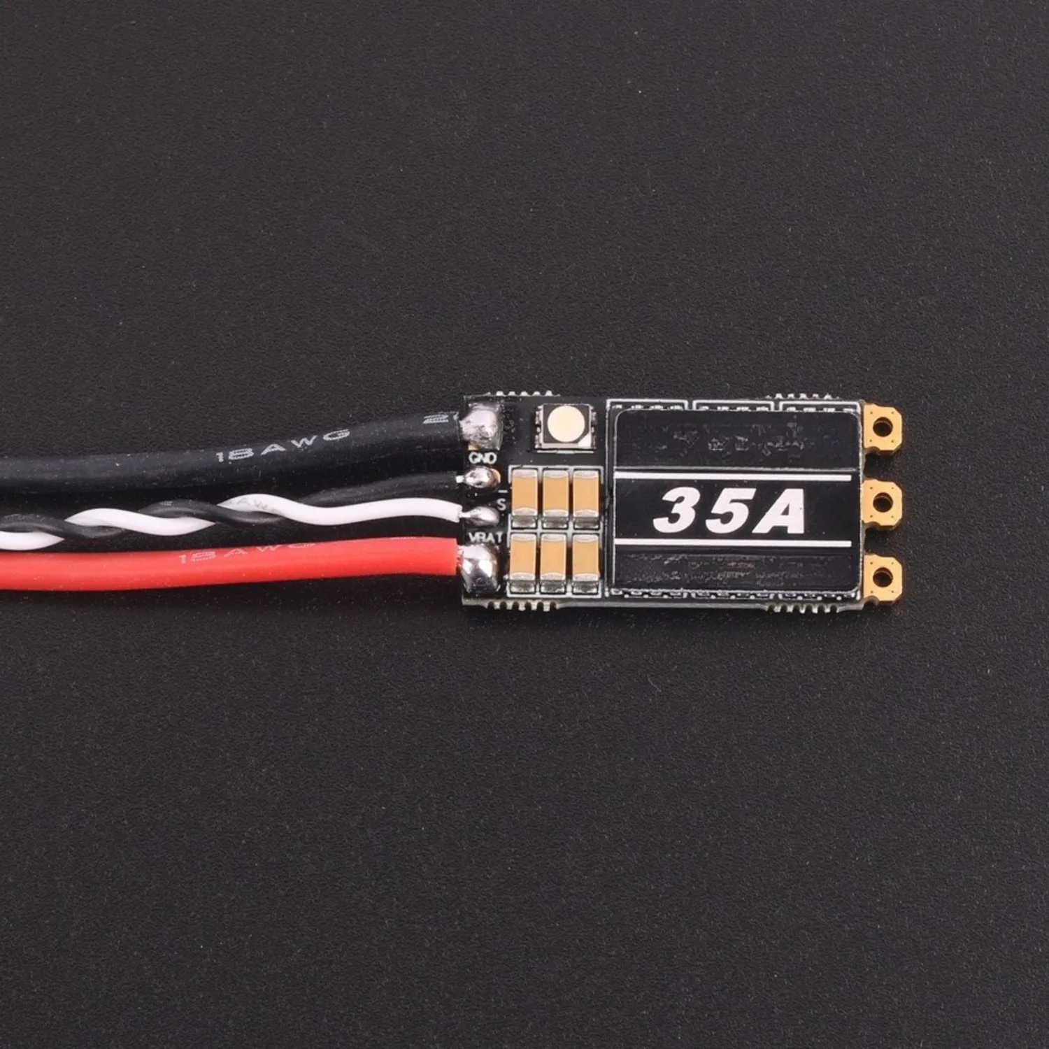 고성능 35A 45A ESC (FPV 드론용, BLHeli 펌웨어 호환) LANRC 레이싱 드론 모터 컨트롤러 (LED 포함)