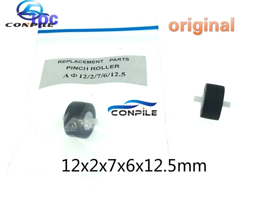 Rullo A Pinza In Gomma 12X2X7X6X12.5Mm Per Nastro Registratore Audio A Cassetta Per Jvc Td-W Ca-C220 Ca-D4 Ca-D55 Ca-D622