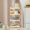 【Epeiushome】 Desktop Multi-layer Storage Rack Acrylic Cup Rack Dressing Table Cosmetics Multifunctional Storage Shelf 3