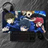 BiliBili Blue Lock Mousepads Non-slip Lockedge Office Student Gaming Thickened Large Writing Pad Cushion 1